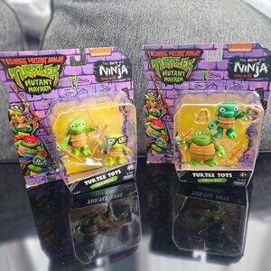 Teenage Mutant Ninja Turtles Turtle Tots Figures Bundle